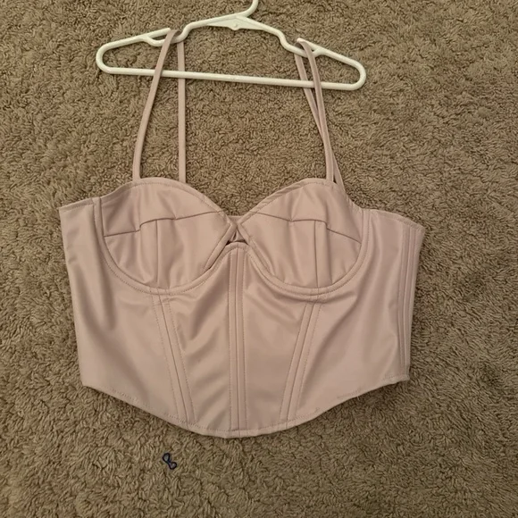 Lavender Bustier Top - Picture 1 of 2